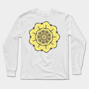 Golden Flower Long Sleeve T-Shirt